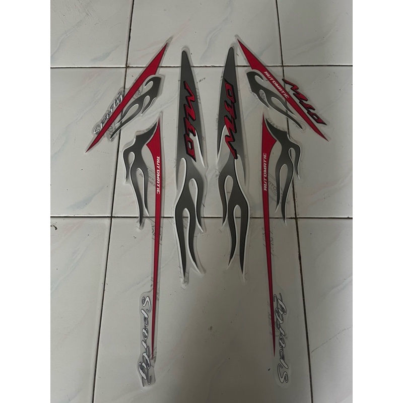 STRIPING MIO API SPORTY, STRIPING MIO TRANSPARAN