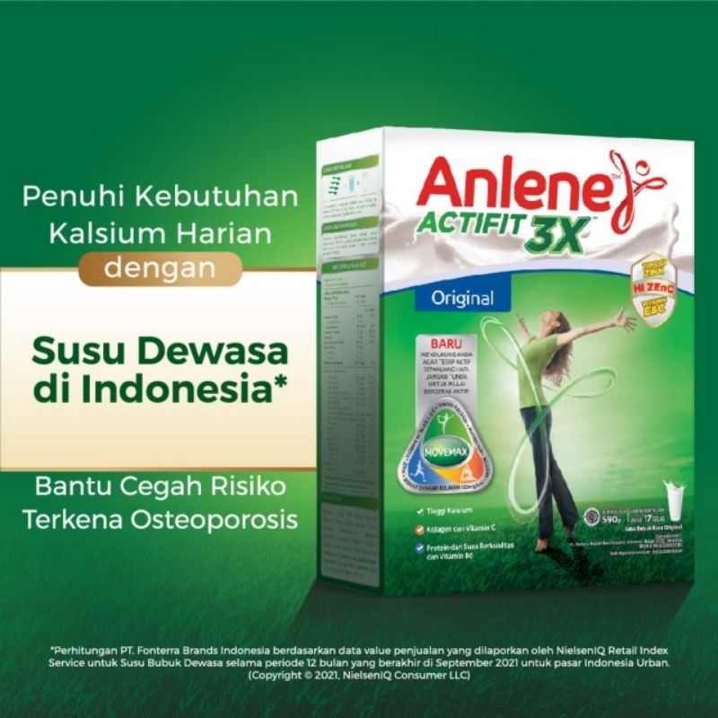 [Susu Dewasa] Anlene Actifit 3×