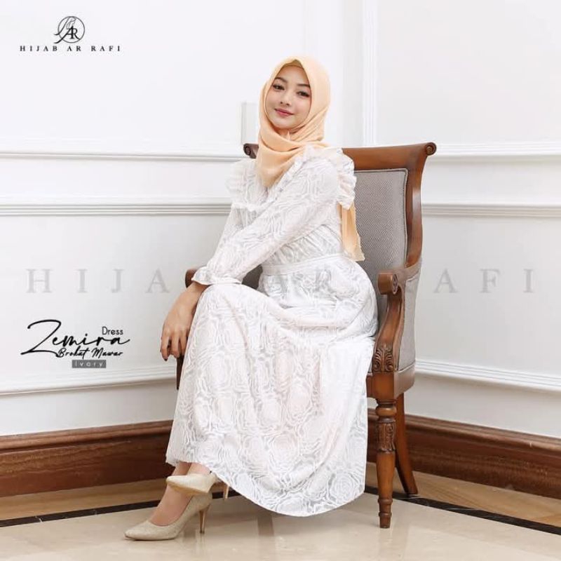 ZEMIRA DRESS Terbaru borkat by arrafi ori