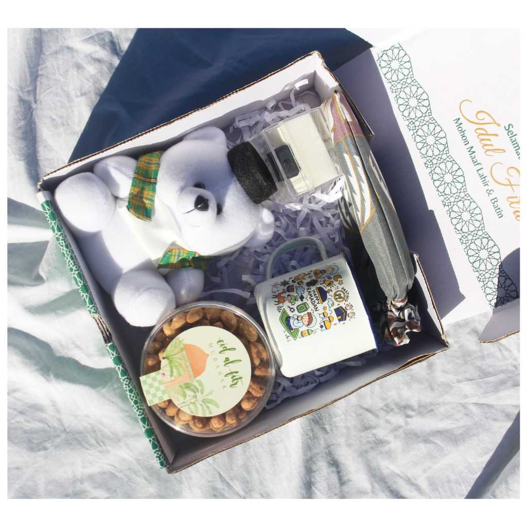 Hampers Lebaran Idul Fitri - Hadiah Lebaran Idul Fitri Unik Murah - Hampers Lebaran Box Kotak