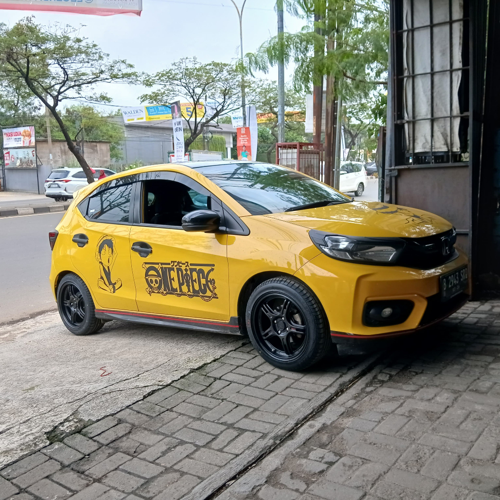 PAKET VELG PLUS BAN ACCELERA 195 50 R16 UNTUK MOBIL BRIO USE VELG HSR FE04 RING 16