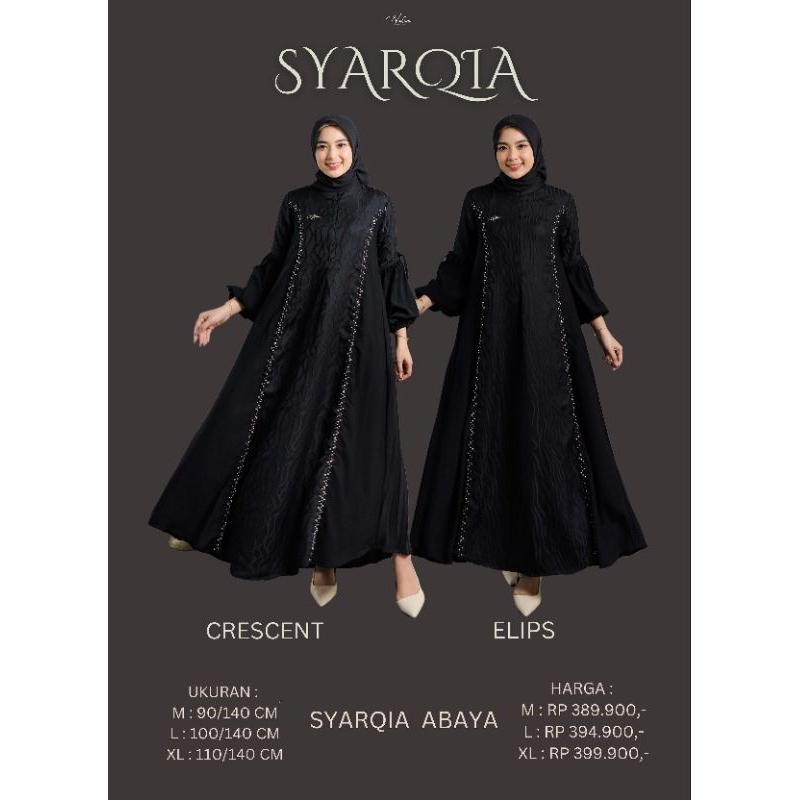 SYARQIA ABAYA BY HALWA APPAREL // GAMIS LEBARAN 2025 // GAMIS KONDANGAN
