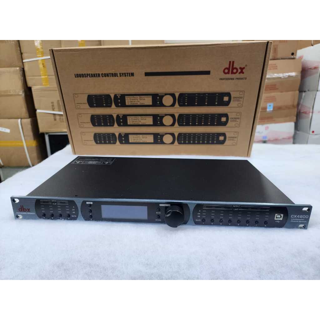 DLMS SPEAKER MANAGEMENT DBX CX4800 / CX 4800 – 4IN 8OUT NEW