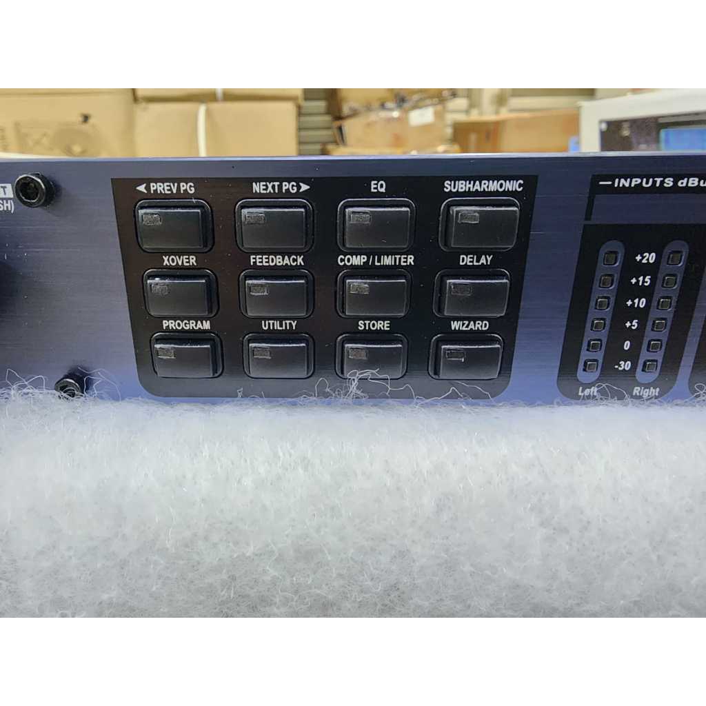 speaker Management DBX Drive Rack PA / DBX -PA – Full Komponen Fitur Fungsi