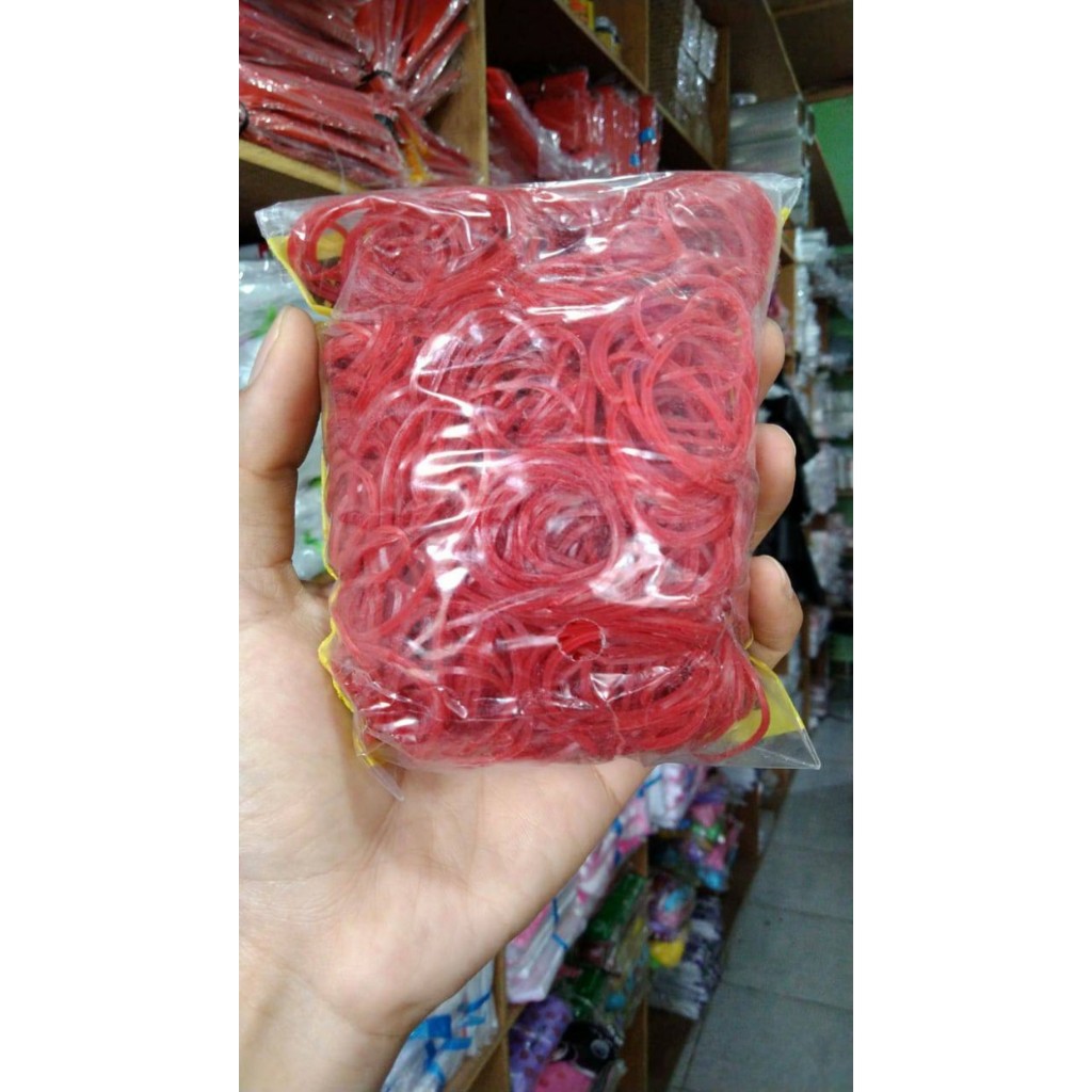 

Karet Merah Karet Gelang NOS 100gr ( Pak ) [ Original ]