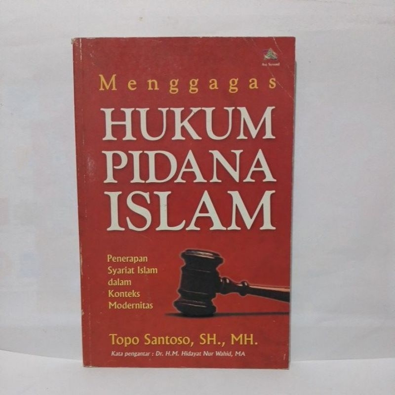 Buku Menggagas Hukum Pidana Islam -Topo Santoso, SH., MH.