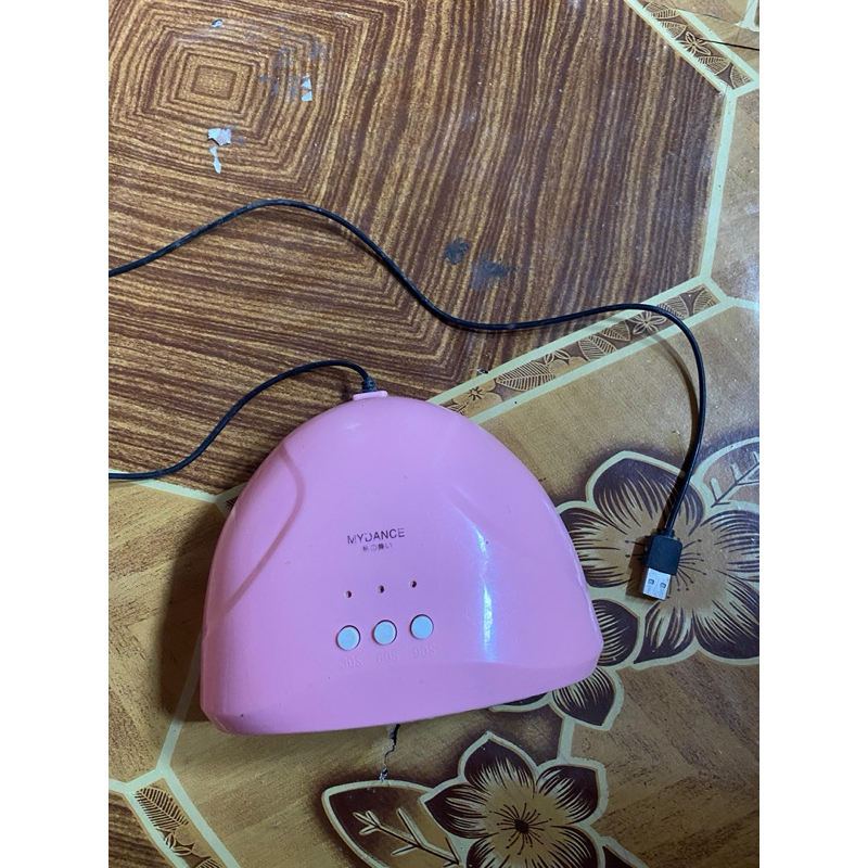 Pengering Kutek Kuku UV LED Nail Pink MY DANCE