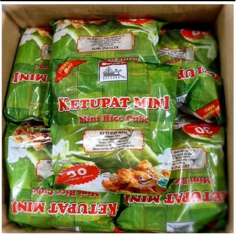 

ketupat mini adabi isi 30 pcs