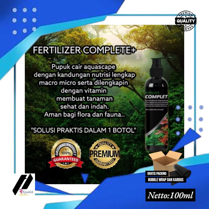 Pupuk cair aquascape complete macro micro /fertilizer complete / pupuk cair aquascape