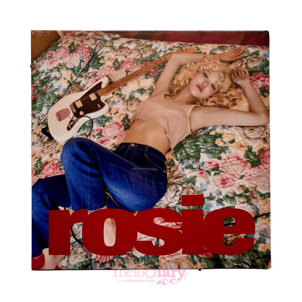 [READY] ROSE (BLACKPINK) - rosie (vampirehollie edition blue) (Vinyl LP) [First Studio Album]