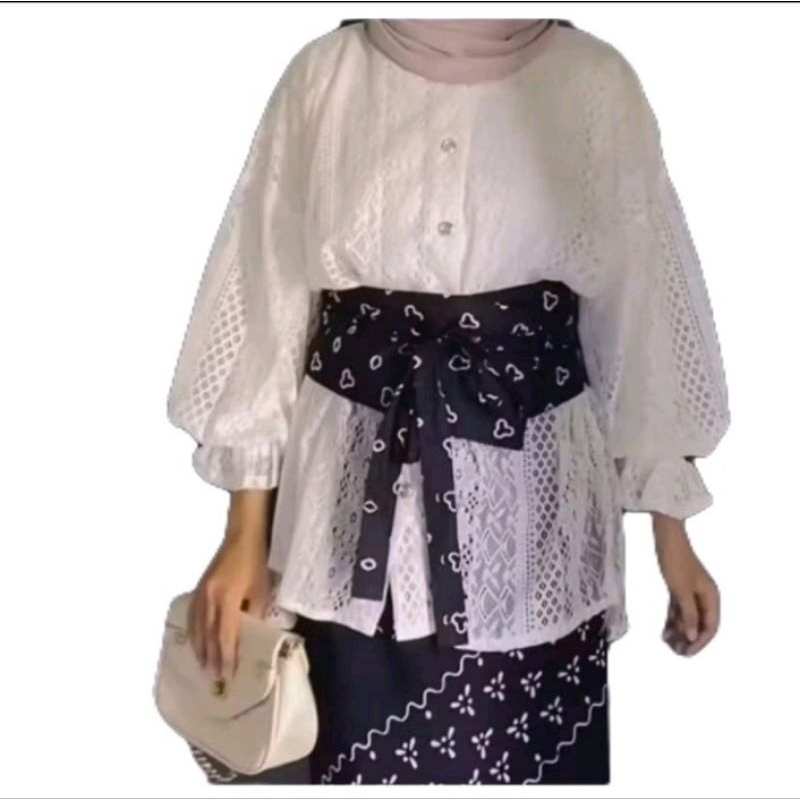 Obi Belt Jumputan / Obi Belt Batik