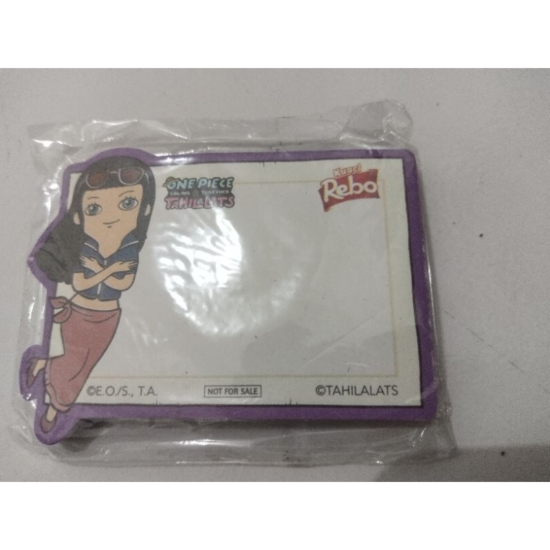 

Mini Notes One Piece x Tahilalats x Kuaci Rebo Special Edition - Robin