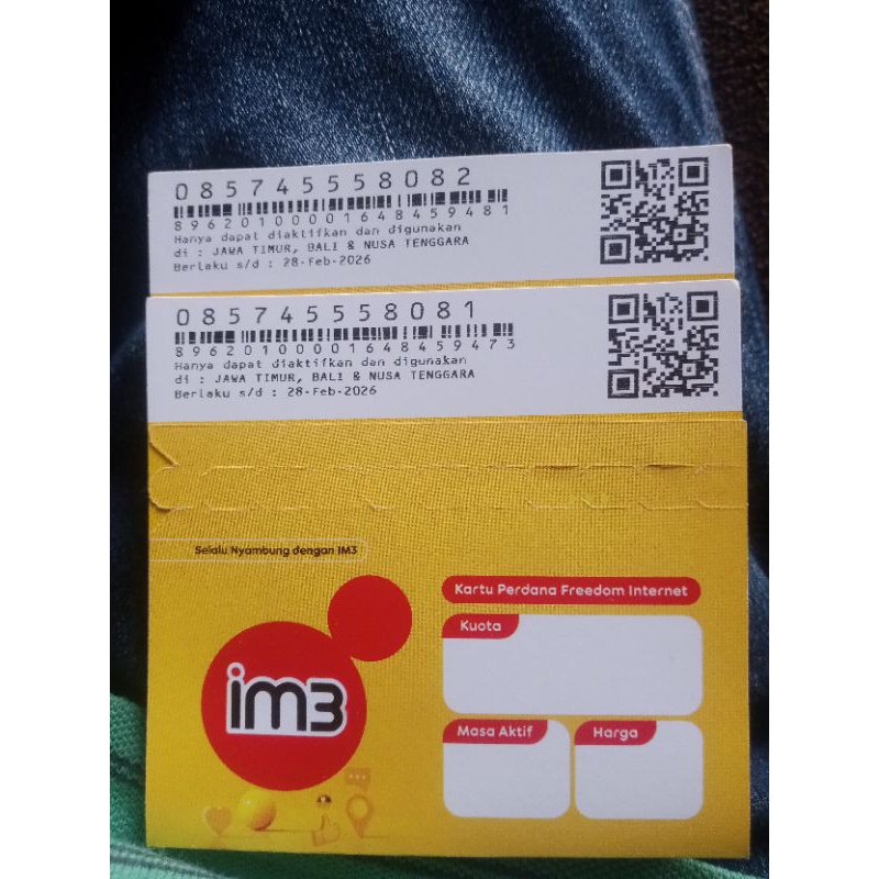 im3 nol kuota Murah