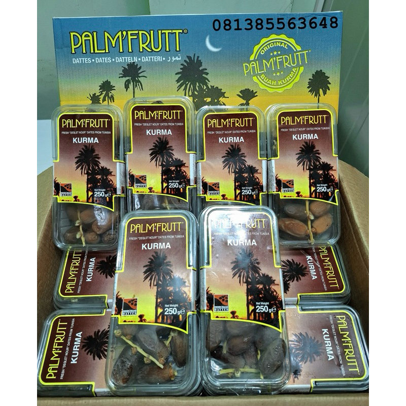 

KURMA PALM FRUTT 250gr DUS ORIGINAL TERMURAH