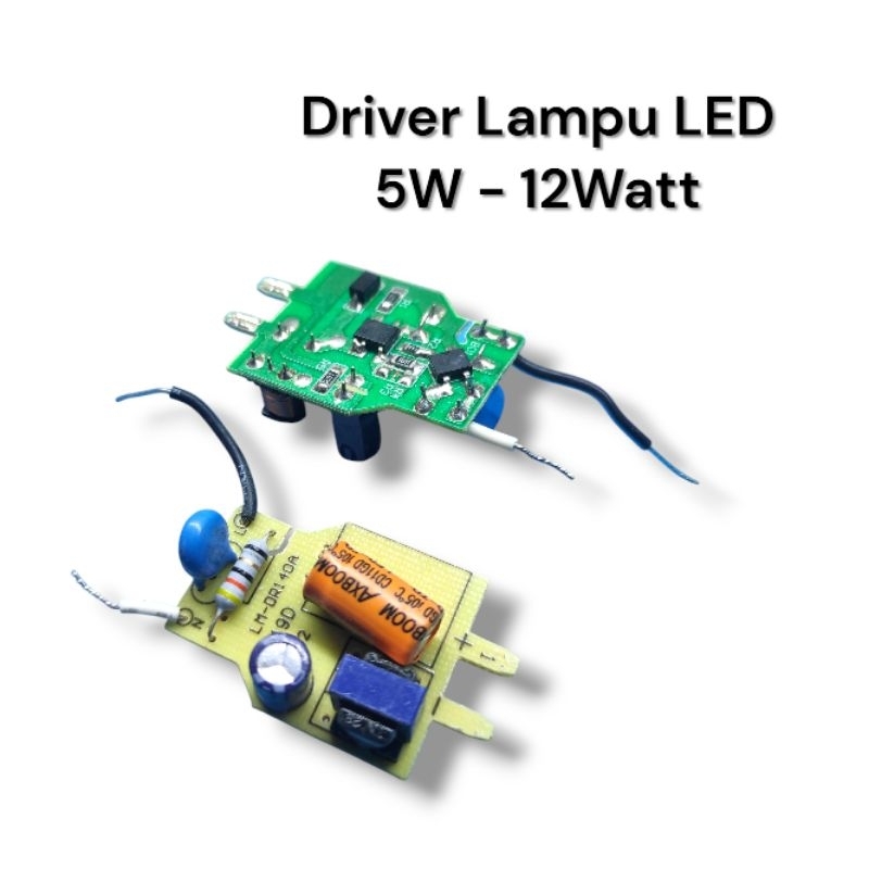 Driver Lampu LED 5W - 12Watt copotan Normal