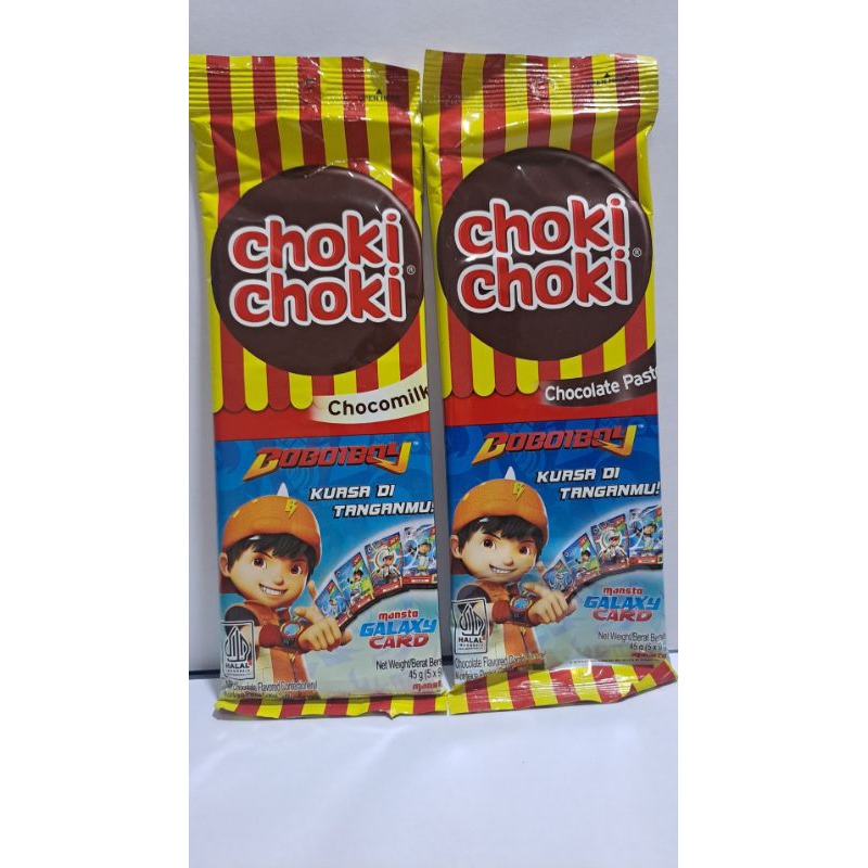 Monsta Galaxy Card | Pek Choki-Choki | Edisi Boboiboy Fusion dan Boboiboy Beliung