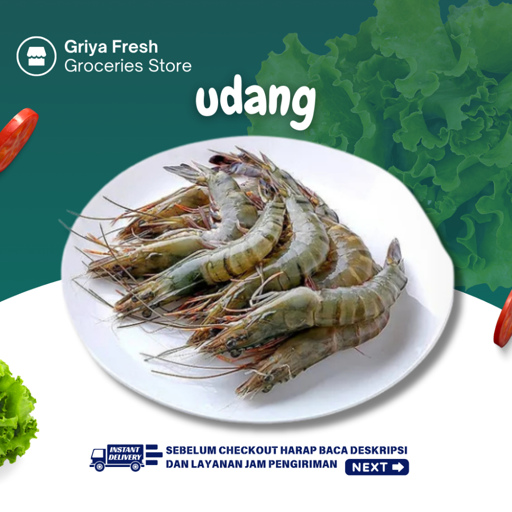 

Udang Fresh 250 gram - Kirim Instant