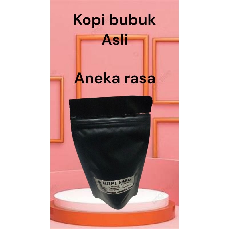 

Kopi bubuk giling Liberica asli khas jawa Tengah original