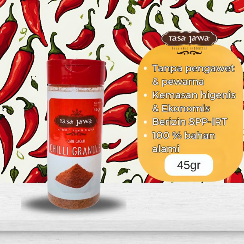 

RASA JAWA CHILI GRANULE 45gr