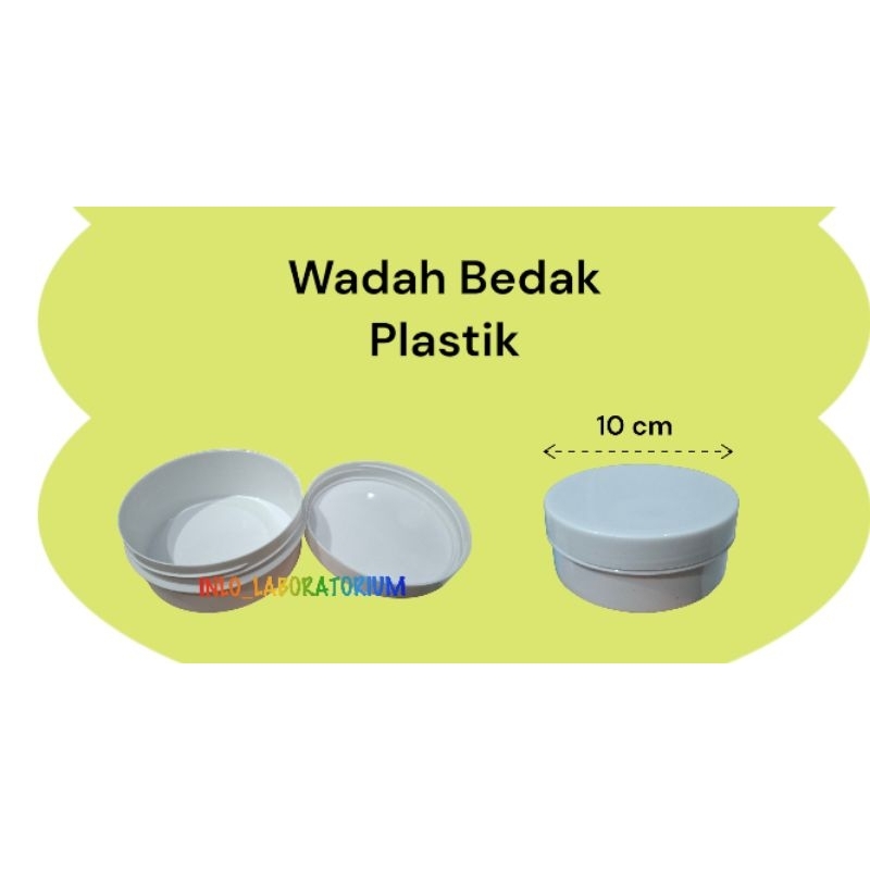 Wadah Bedak Plastik/Pot Bedak/Dus Wadah Bedak