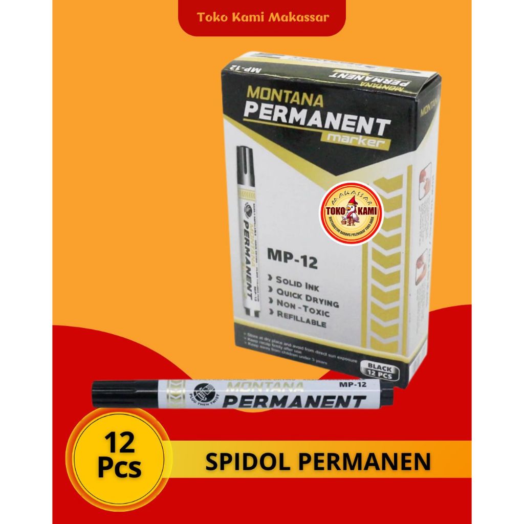 

SPIDOL MONTANA PAPAN TULIS PERMANEN DAN NON PERMANEN