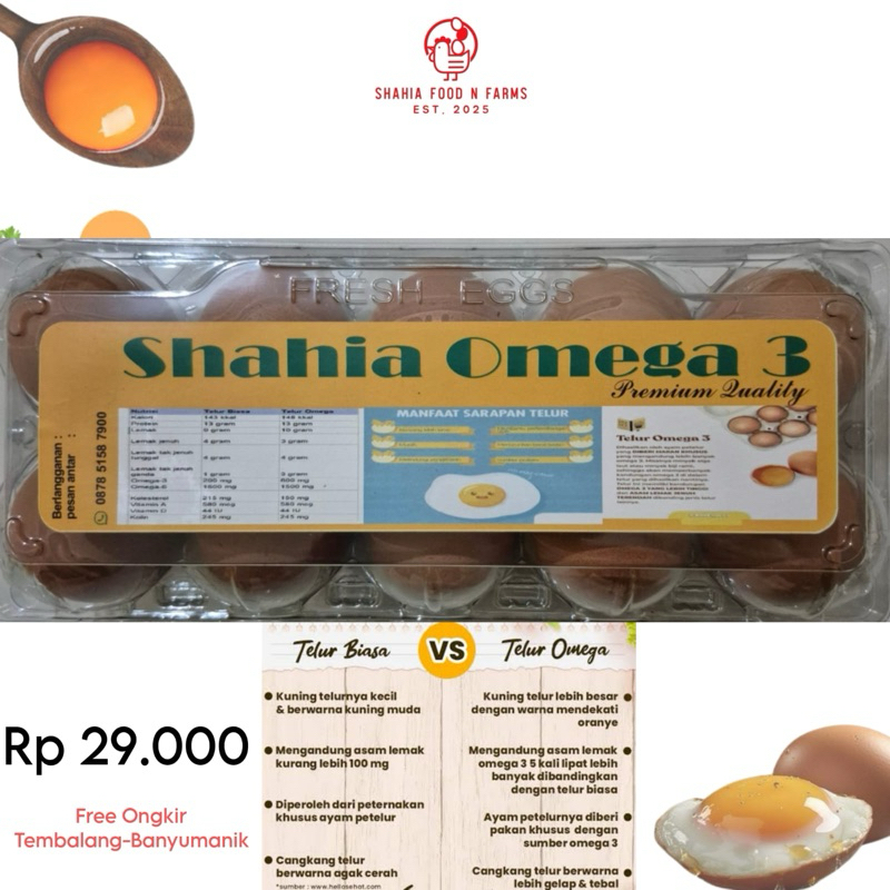 

Telur Omega Shahia