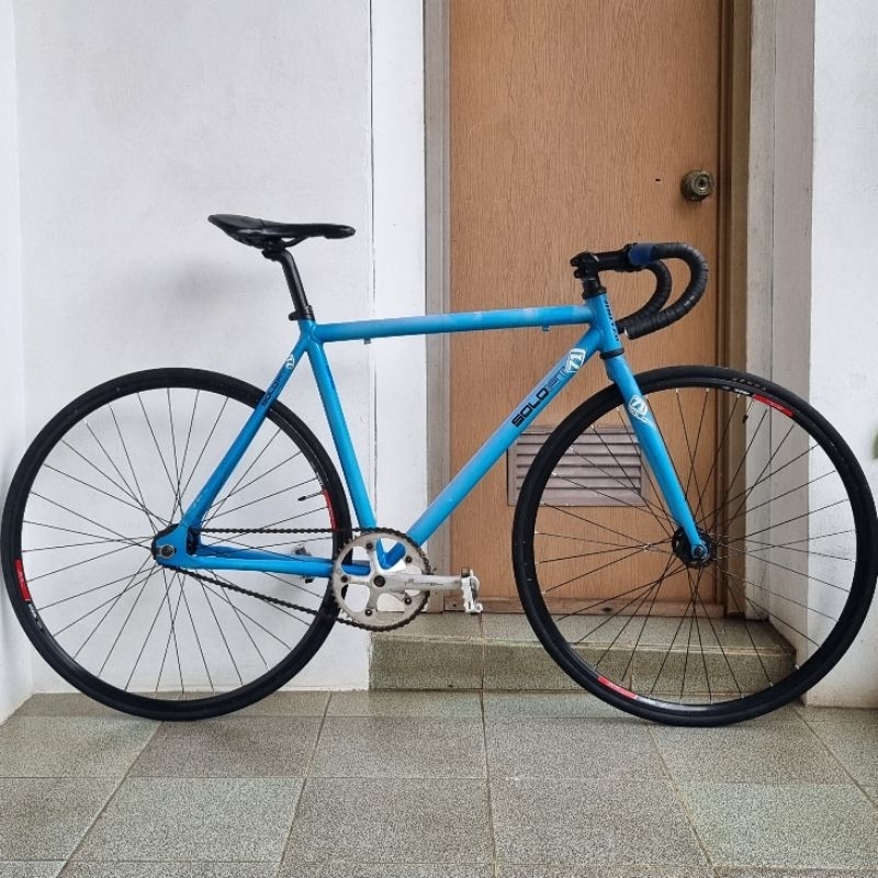 fullbike fixie soloist 71 alloy doltrap ws adaya. size 52