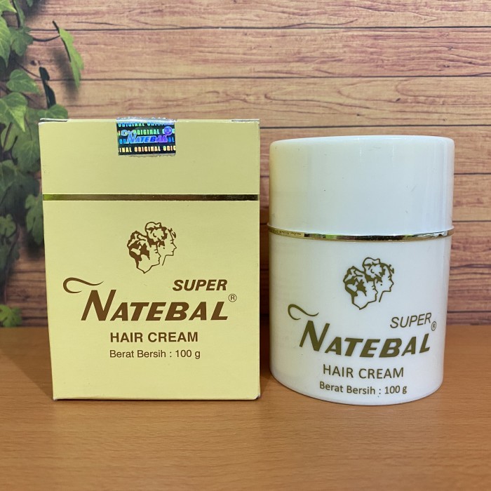 Natebal Super Hair Cream 100 gr Penghitam Rambut