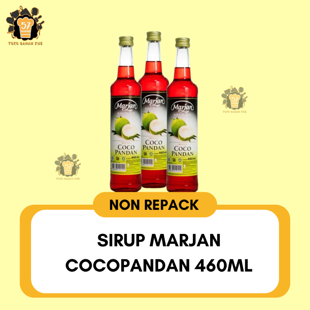 

MARJAN BOUDOIN SYRUP COCOPANDAN / SIRUP MARJAN COCOPANDAN 460ML