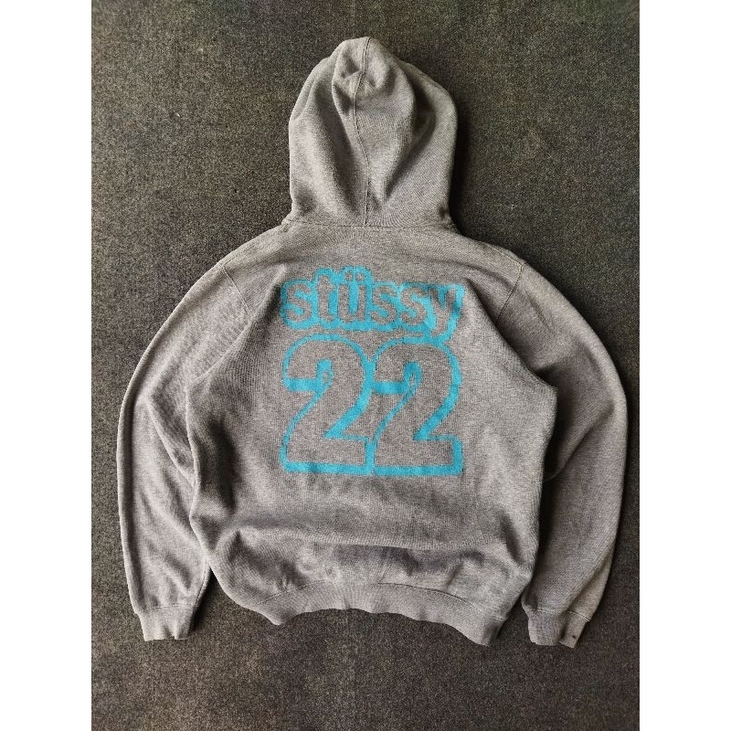 Vintage Hoodie Stussy Dot Pixel 90s