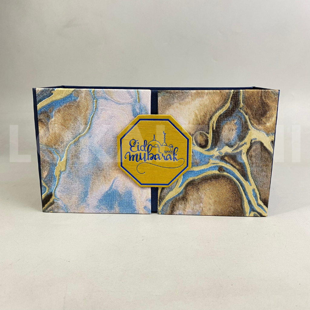 

Box Lebaran Maghnet Setengah Lapis / Box Walpaper Kue Kering 2 Toples 250gr