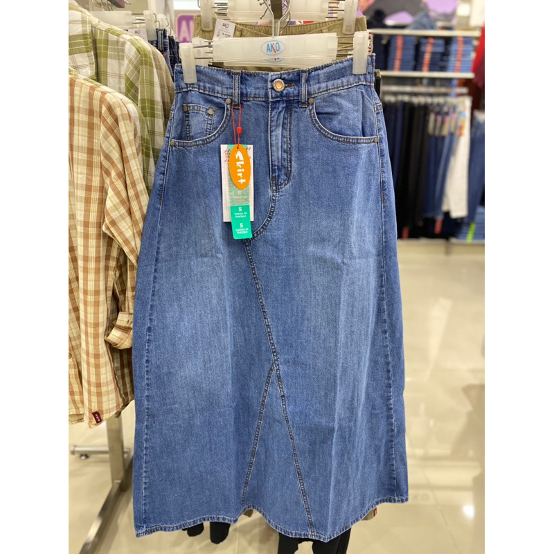 AKO Rok jeans cewek terbaru | New Arrival Rok jeans merk AKO dari MATAHARI