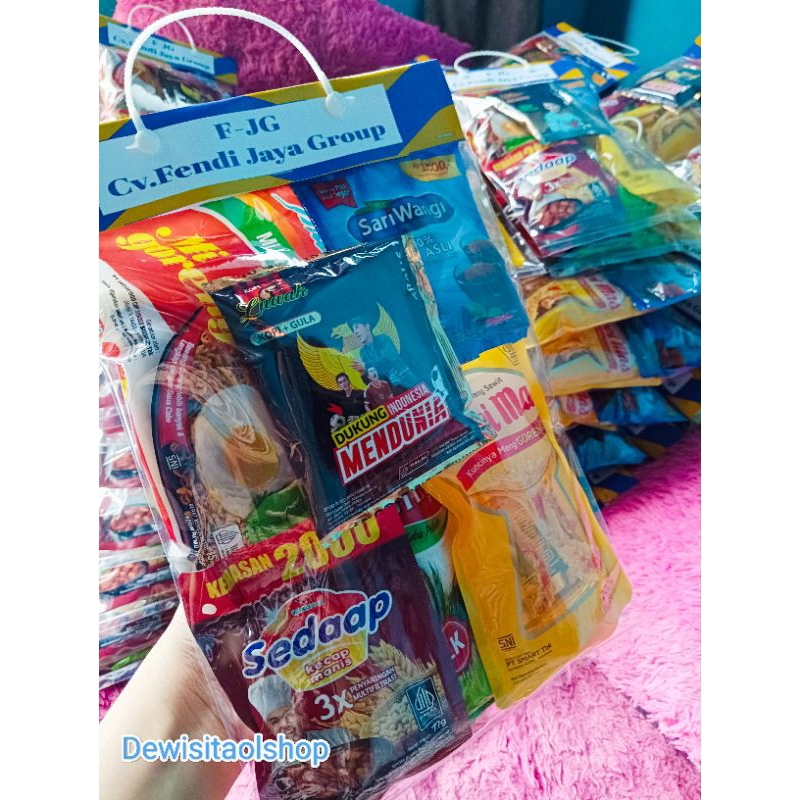 

Parcel sembako berbagi hampers cantik