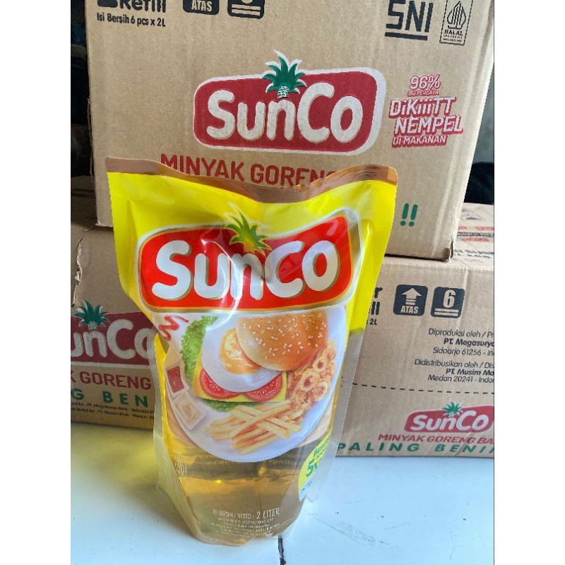 

Minyak Goreng Sunco 2 Liter 1dos