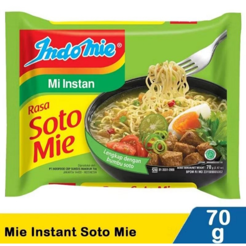 

Indomie Soto Mie 1 pcs Ecer Satuan || Niki Jaya Food