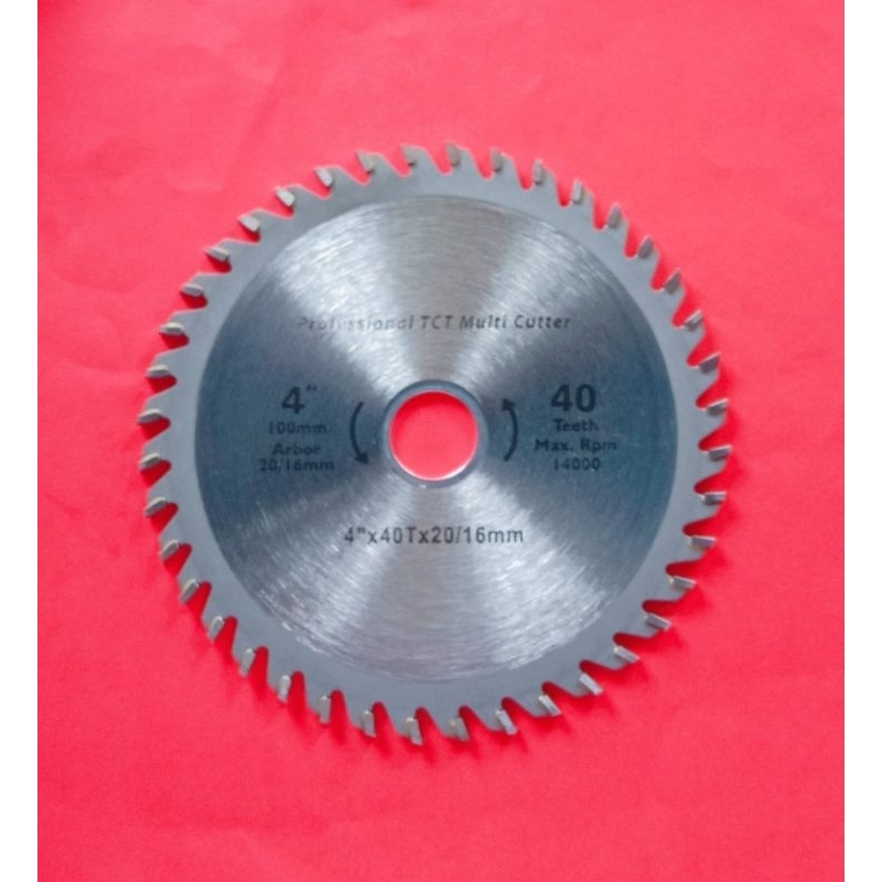 MATA GERINDA KAYU 4"X40/MATA SERKEL 4"X40/MATA POTONG KAYU 4"X40/MATA GERINDA KAYU TCT/MATA GERINDA 