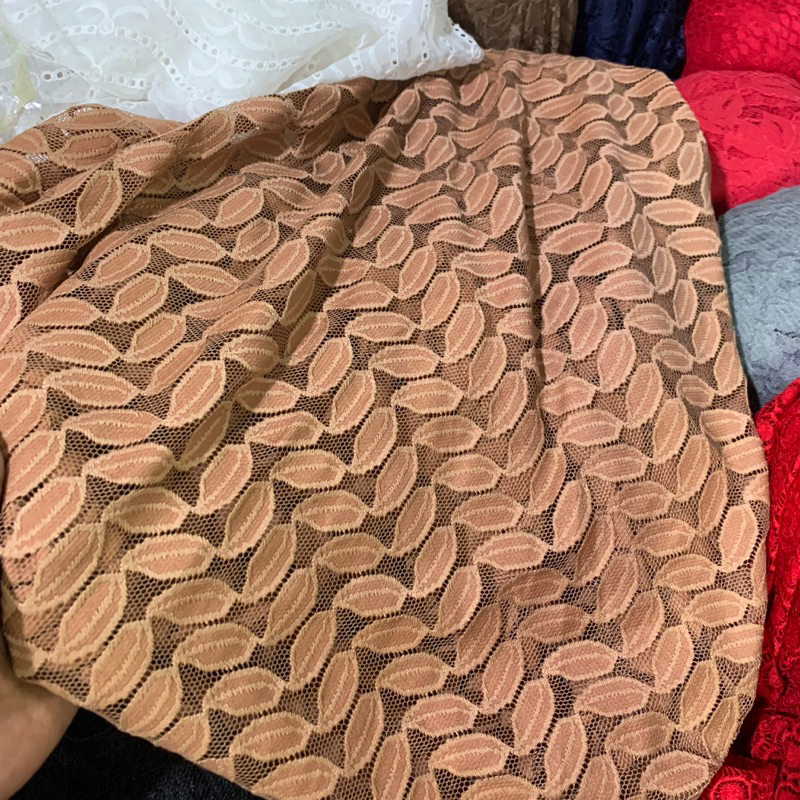 kain brokat premium - kain brokat prada etnik - kain brokat luxury