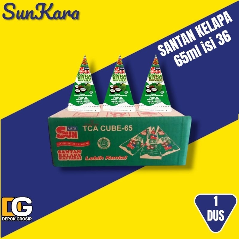 

Sun Kara Santan TCA 65ml 1 Dus isi 36 pcs