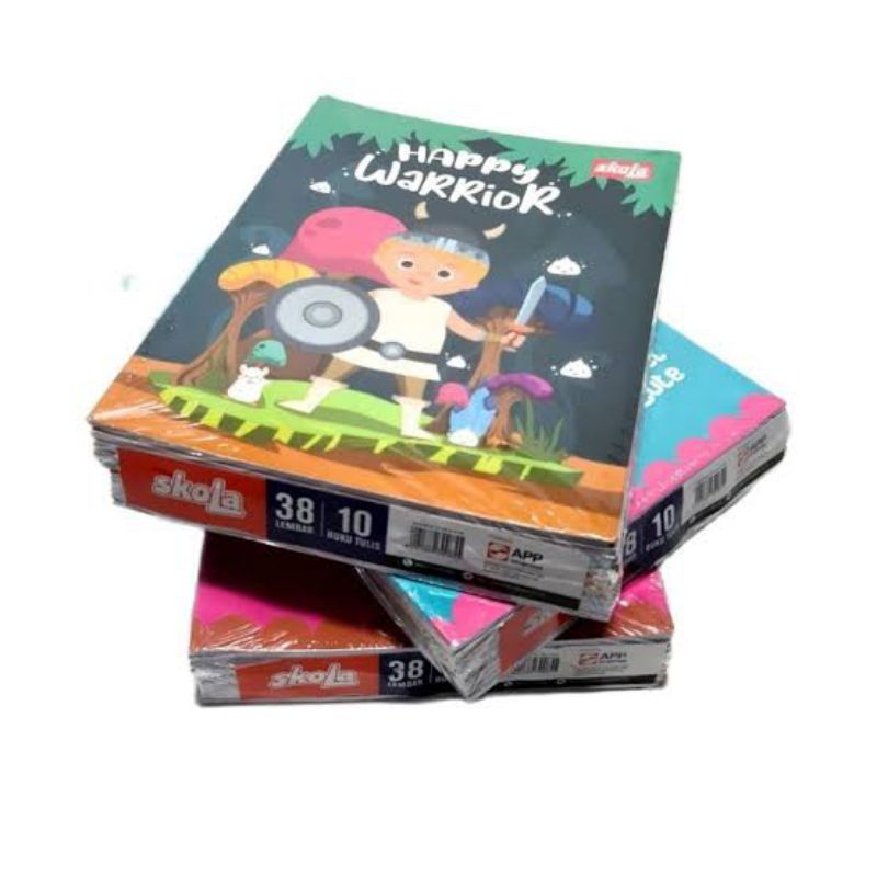 

(1 Pak) Buku Tulis Skola 38