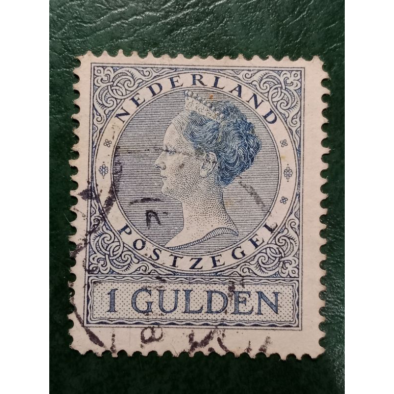 

Prangko Nederland kuno 1 Gulden Tahun 1926-1927 USED