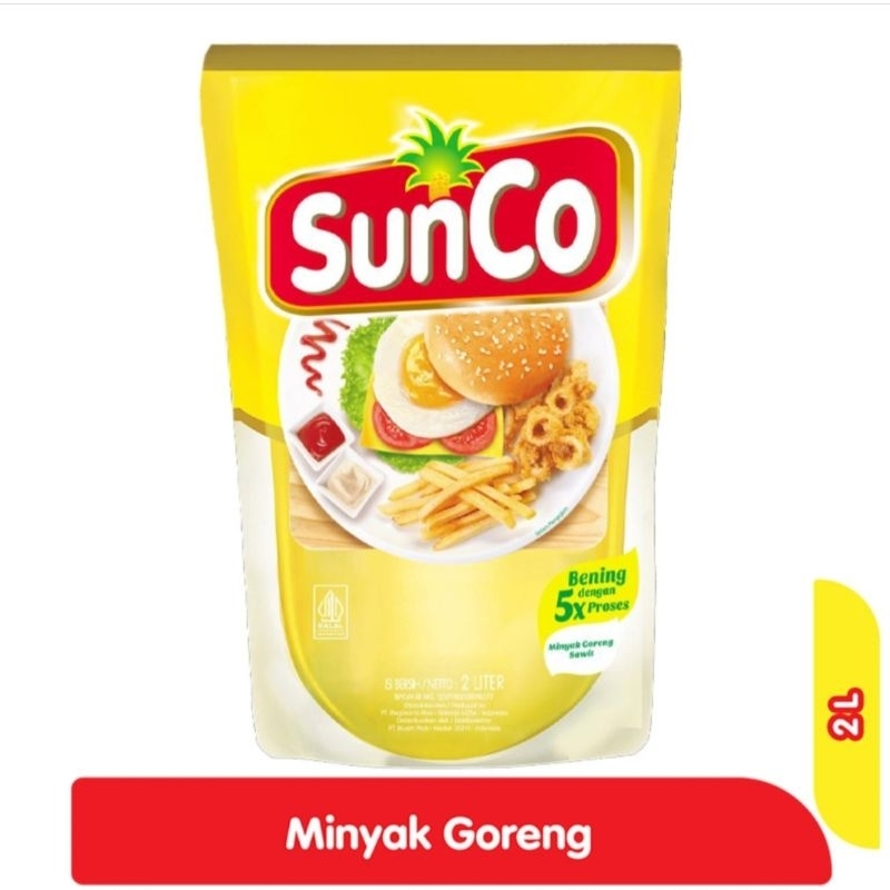 

sunco 2 liter 1 dus isi 6 pouch