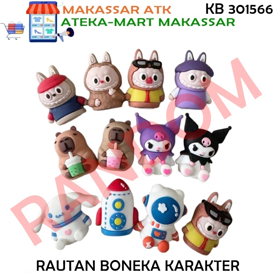 

[1 PCS] RAUTAN BONEKA LABUBU KUROMI LUCU