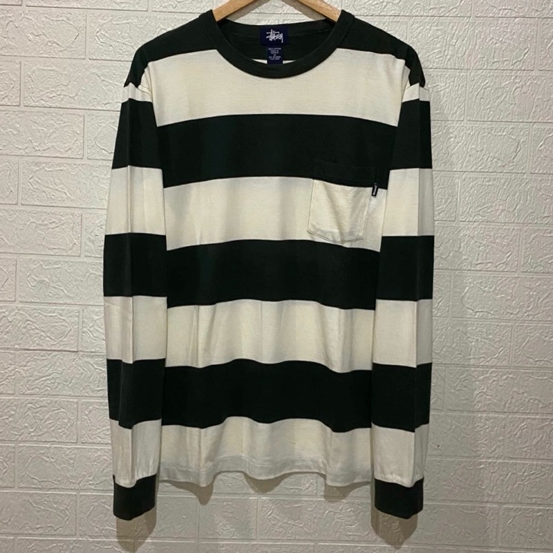 Kaos Long Sleeve Stussy