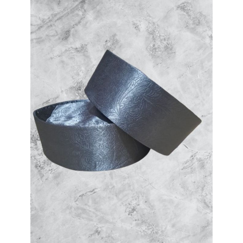 peci songkok hitam sultan abstrak black greey