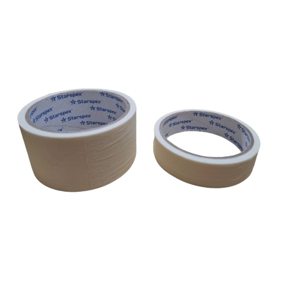

Starspex lakban kertas / masking tape 24 mm (1 inch) / 48 mm (2 inch) x 15 meter