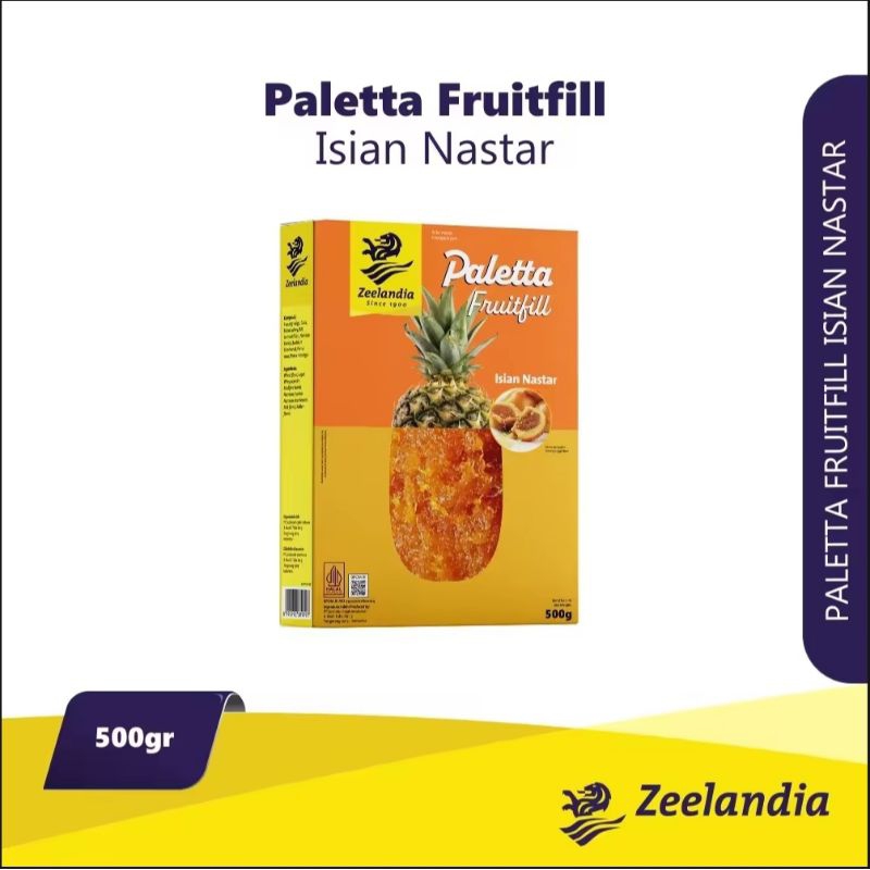 

Zeelandia Paletta Fruitfill Isian Nastar 500gr