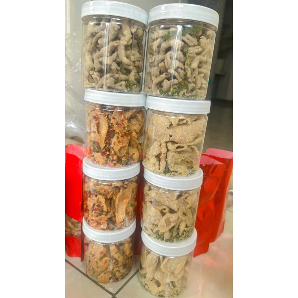 

Keripik Kulit Pedas Daun Jeruk / Kulit Crispy 200 Gram