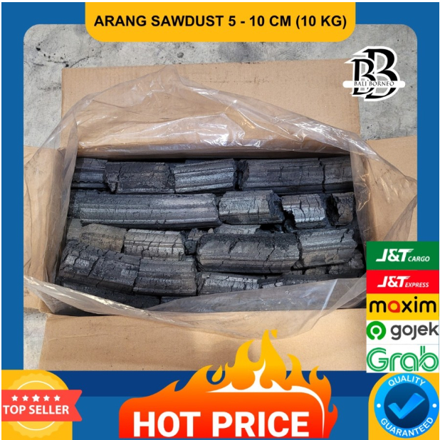 Arang Briket BBQ Premium, Arang Briket Tanpa Asap, Arang Briket Ekspor, Charcoal Sawdust, Briquette 