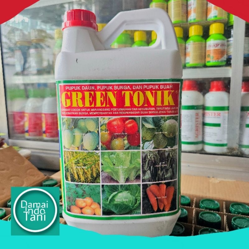 Pupuk GREEN TONIK isi 5 Liter - Pupuk cair lengkap