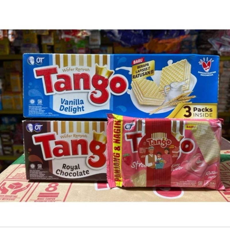 

TANGO WAFER 133GR + 1 TANGO 2000 (ISI 1 PCS)